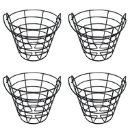 4X Practice Golf Balls Container Basket with Handle Storage Box Hold Up to 50 PCS Golf Balls
