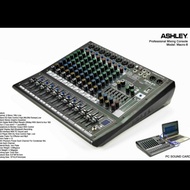 Mixer Audio Ashley Macro8 macro 8 8ch Usb-bluetooth-recording