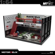 Motorhelix 1/64 場景 RWB White Theme Garage M90220 MH