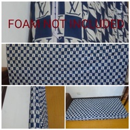【Comfortable】 Foam Cover With Long Zipper | Family Size (54x75) | 2,3,4,5 and 6 Inches | Choose your Design !