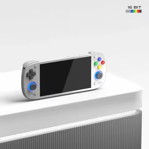 Retroid Pocket 5 Retro, Sd865 55 Inch Oled, 5000Mah Battery Bluetooth, Android Handheld Game Console