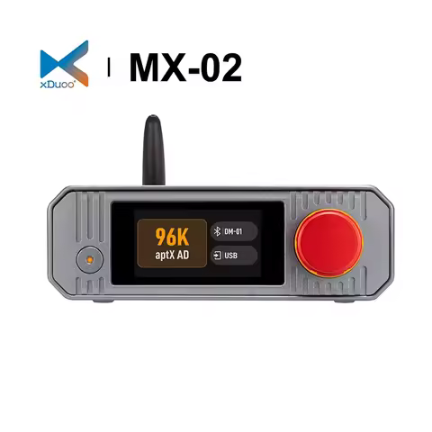 XDUOO MX-02 HD Bluetooth Audio Transmitter LE AUDIO New Technology Fresh Sound BT5.4 AptX Lossless