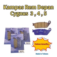 tomi kampas rem depan cygnus 3 4 5 bawaan asli frando taiwan