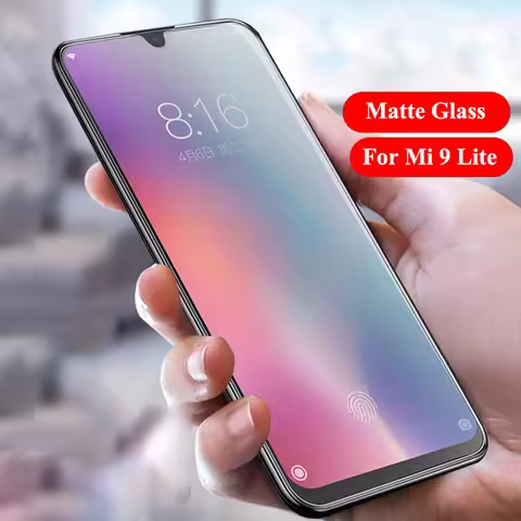 Matte Glass For Xiaomi Mi 9 Lite Glass Frosted Tempered Glass Mi9 10 Lite Mi 9 9T Pro 9 SE Anti Fing