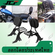พนักพิงหลังรถจักรยานยนต์ สีดํา สําหรับ Harley Sportster SuperLow XL883 1200 48 Seventy Two 2004-2019
