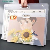JEROMYBF Sketch Paper Storage Handbag, A2/A3/A4 Large Capacity Art Painting Folder, Sketch Paper Org