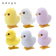 [Adepe] Chick  Wind Up Toy,Clockwork,Holiday Decoration Cute Novelty Jumping Hopping Toy for Birthda