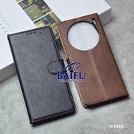 Vivo X200 Vivo X200 Pro Case Flip Cover Leather Book Case Vivo X200 Vivo X200 Pro