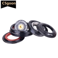 C5GOON Mountain Bike Headset Sealed Dual Bearing Headset for Tapered and Straight Forks Bicycle Repl