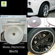 Wheel Protector / Lips White Rim Protector