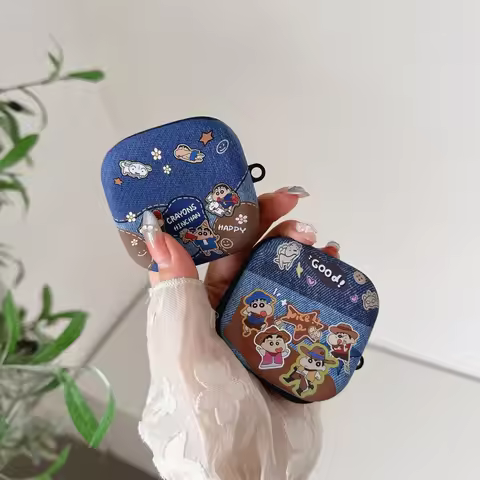 Crayon Shin-chan Earphone Case for Huawei FreeBuds 3 4 5 i Pro Pro4 se2 Free Clip 6 6i Pro3 Freearc 