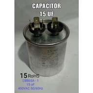 Outdoor Compressor Capacitor AC 15uf mF CBB65A-1 Original AB