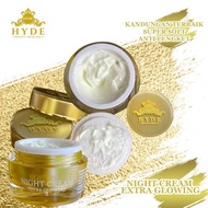 hyde beauty skincare 0ri bp0m glowing cream siang dan cream malam forte / krim night krim day