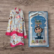Mukena SEJADAH CHILDREN'S NEWEST CHARACTER//MUKENA SEJADAH TARAWIH KUROMI LABUBU MELODY//MUKENA SEJA