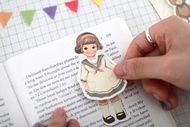 韓國【Afrocat】paper doll mate sticky memo〈Sally〉便條貼 標籤貼 記事貼
