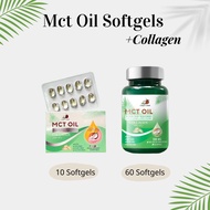 Coco’Care MCT OIL + Collagen คีโต คุมน้ำหนัก เผาผลาญไขมัน บำรุงผิว กระดูก 60 ซอฟเจล