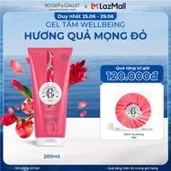 Gel tắm Wellbeing hương quả mọng đỏ Roger&Gallet Gingembre Rouge 200ml