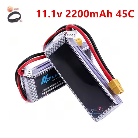 3s 45C 11.1V 2200mah Lipo Battery for RC Car Airplane Boat Quadcopter Spare Parts upgrade 1500mah 11