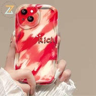 OPPO Reno 10 5G Reno 8T 5G Reno 8T 4G Reno 8Z 5G Reno 7Z 5G Reno 8 5G Reno 8 4G Reno 7 4G Reno 6 5G Reno 5 Reno 4F Shockproof Flame Red Silicone Phone Case