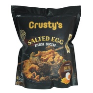 Crusty's Salted Egg Fish Skin (80g Packet)