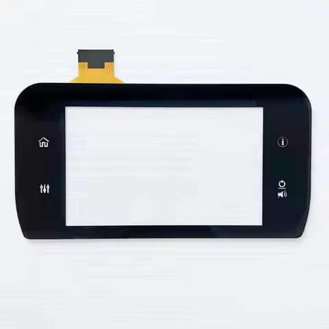 6.5 Inch 50 Pins Glass Touch Screen Panel Digitizer Lens For Harley Davidson Motorcycle Model：BBXGTS