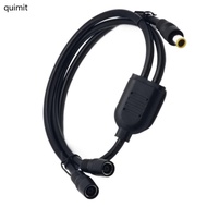 QUIM DC7909 Female to Male Cable DC7909 Y Splitter Charging Cord for Travel Use