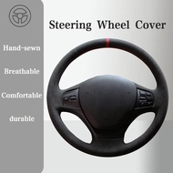 Suede Car Steering wheel Cover For BMW 320d F30 320i 328i F20  Handle Cover Interior Car Accessories