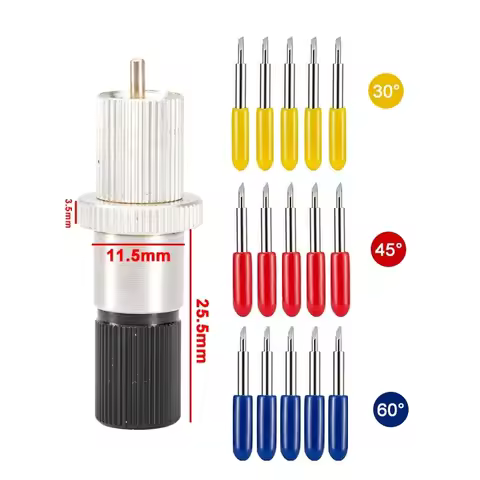 ROLAND Plotter Blade Holder for Roland Printer Vinyl Plotter Roland 30/45/60 Degree Plotter Blade