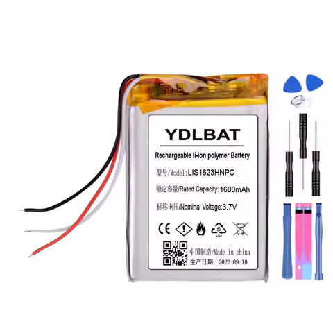 LIS1623HNPC 3.7V 1600mAh Battery For Sony Walkman NW-A35 NW-A45 NW-A46 NW-A47 NW-A55 NW-A56 NW-A57 N