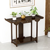 HY-$ New Chinese Style Altar Home Incense Burner Table Middle Hall Altar Tribute Table Entrance Cabinet Modern Prayer Al