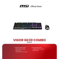 MSI VIGOR GK30 GAMING COMBO (TH/ENG) (คีย์บอร์ด&เมาส์เกมมิ่ง) [Pre-Order จัดส่งภายใน7-15วัน]