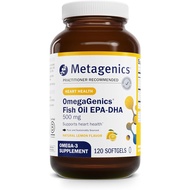 Metagenics OmegaGenics EPA-DHA 500 - High Potency - Supports Cardiovascular Health* - Fish Oil EPA D