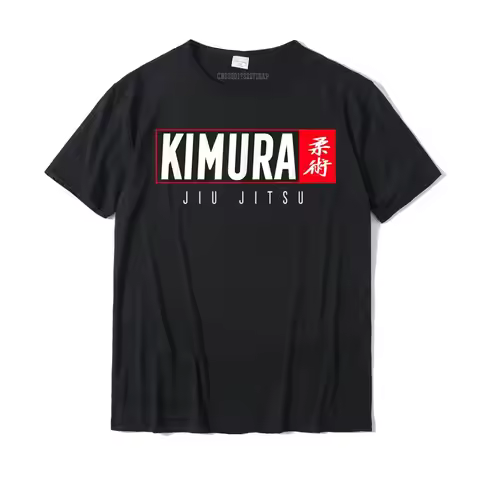 Kimura - Jiu Jitsu Shirt - BJJ - Brazilian Martial Arts Tshirts Graphic Design Cotton Men's Tops Tee