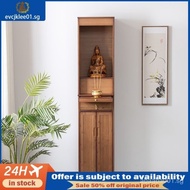 [kline]shrine stand cabinet for home shrine Buddha statue god of wealth worship table new Chinese style Buddha table cabinet with Door God table