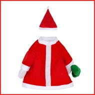 Christmas Porch Geese Costume Holiday Porch Geese Clothing Decorative Christmas Outfit for Garden Fi