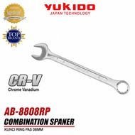 Yukido 8mmkunci ring pas Tekiro C-RV Combination Wrench