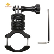 Aluminium Alloy Bicycle Motorcycle Handlebar Mount Holder Clamp For Gopro View Mirror Bracket Phone 