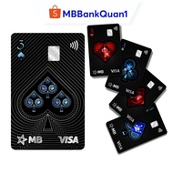 MBBank Hi Visa Collection Card - Three of Spades Collection & ACE Collection
