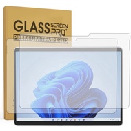 Tempered Glass Screen Protector for Microsoft Surface Pro8 2021(13 Inch)/Surface ProX 2021/2019 Pr7/6/5/4 GO1/2/3BOOK1/2/3 Laptop1/2/3GlassScreen Film with Hardness Casefor Surface Pen