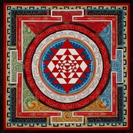 三摩耶曼陀羅唐卡 — 顯化願景與神聖結構的門戶