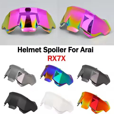RX7X spoiler Helmet Spoiler For Arai RX-7X VZ-Ram RX7V RX7 Motorcycle Rear Trim multiple-colors acce