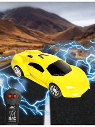 1 Pz Auto A Control Remoto Carro Pequeño Diferentes Colores Juguete A Baterías Larga Distancia Para Niños Escala Vehículo