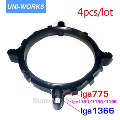 4pcs Desktop CPU Cooler Fan heatsink Bracket Holder Base For lga775 1150 1156 1155 1366socket-4br148