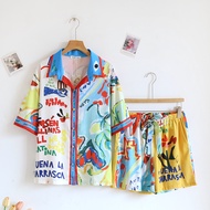 ชุดนอน Muslin Pajamas Collection Muslin Pet รุ่น Color Pop Street (N3320 T3320) | ชุดนอนผู้หญิง