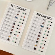 Daily Plan To Do List And My Chores Reminder Board