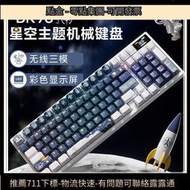 適 【帶屏幕】本手bk98無線機械鍵盤三模有線電腦客制化電競