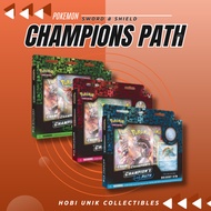 (Live Rip) Pokemon Pin Collection TCG : Champion's Path Pin Collection Gym Box
