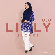 [Sabella] Blouse Lily Ready Stock
