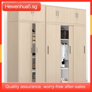 Door Wardrobe Sliding Wardrobe Wardrobe Cabinet Wardrobe Family Steel Balcony Bedroom Simple Sliding