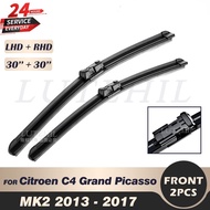 Wiper Front Wiper Blades For Citroen C4 Grand Picasso / C4 Picasso MK2 2013-2017 2014 2015 2016